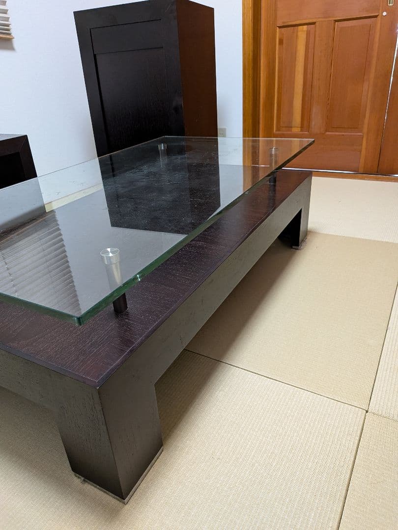 クラスティーナ　TVボード・チェスト・ガラステーブル　３点セット