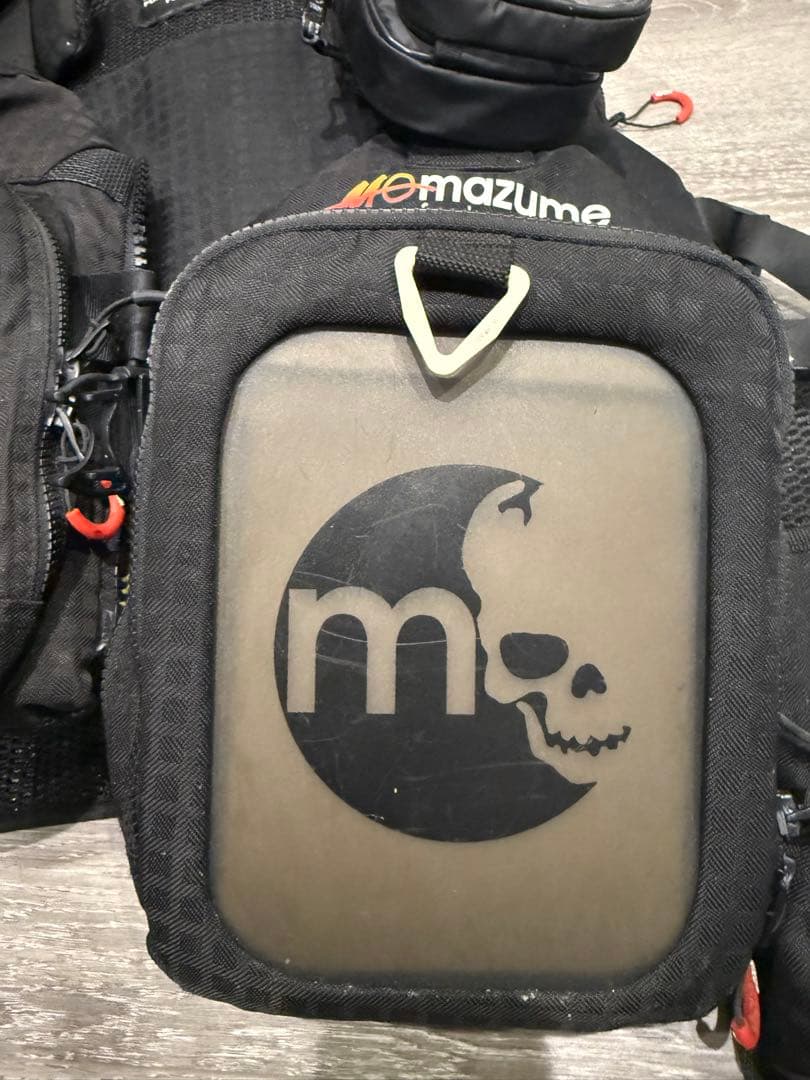 t*n様 mazume マズメ　ブラック フィッシングベスト