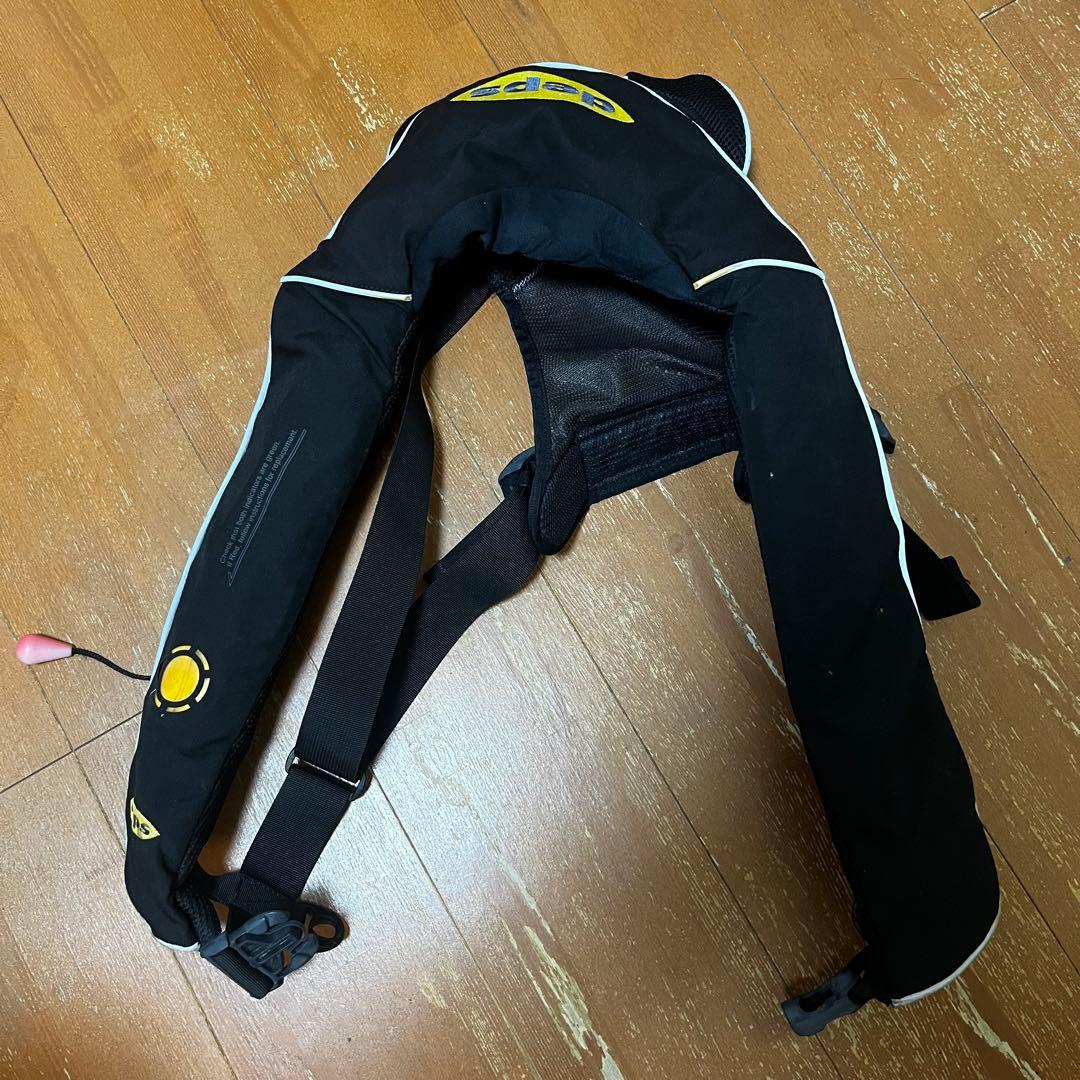deps フィッシング用ライフジャケット 黒