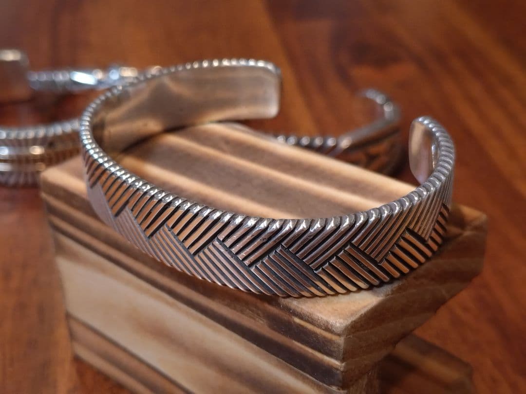 専用❗️インディアンジュエリー、シルバーバングル、トーマスカーティス