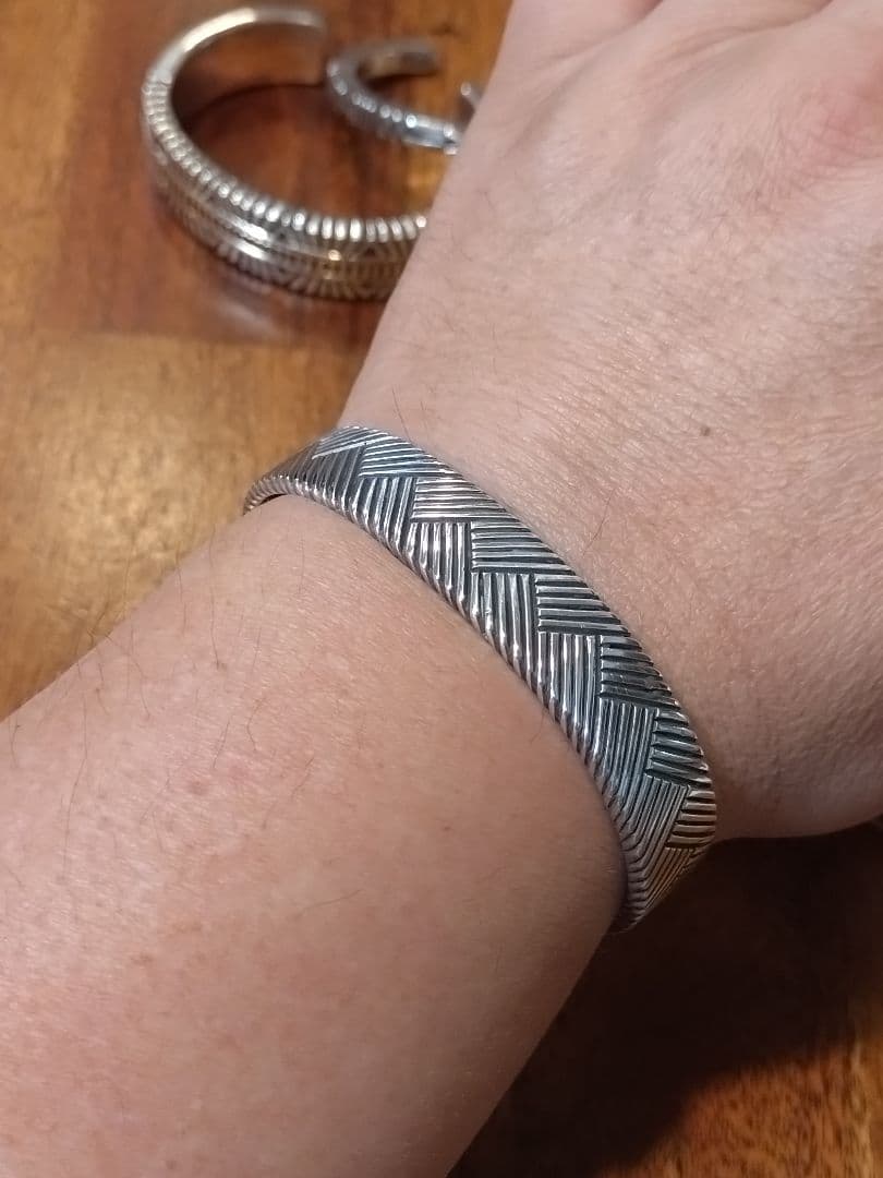 専用❗️インディアンジュエリー、シルバーバングル、トーマスカーティス
