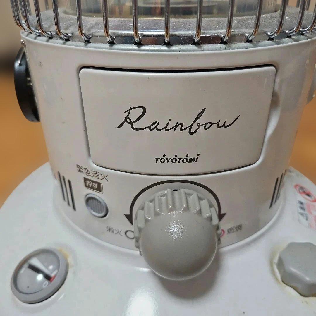 トヨトミ Rainbow ストーブ ホワイト
