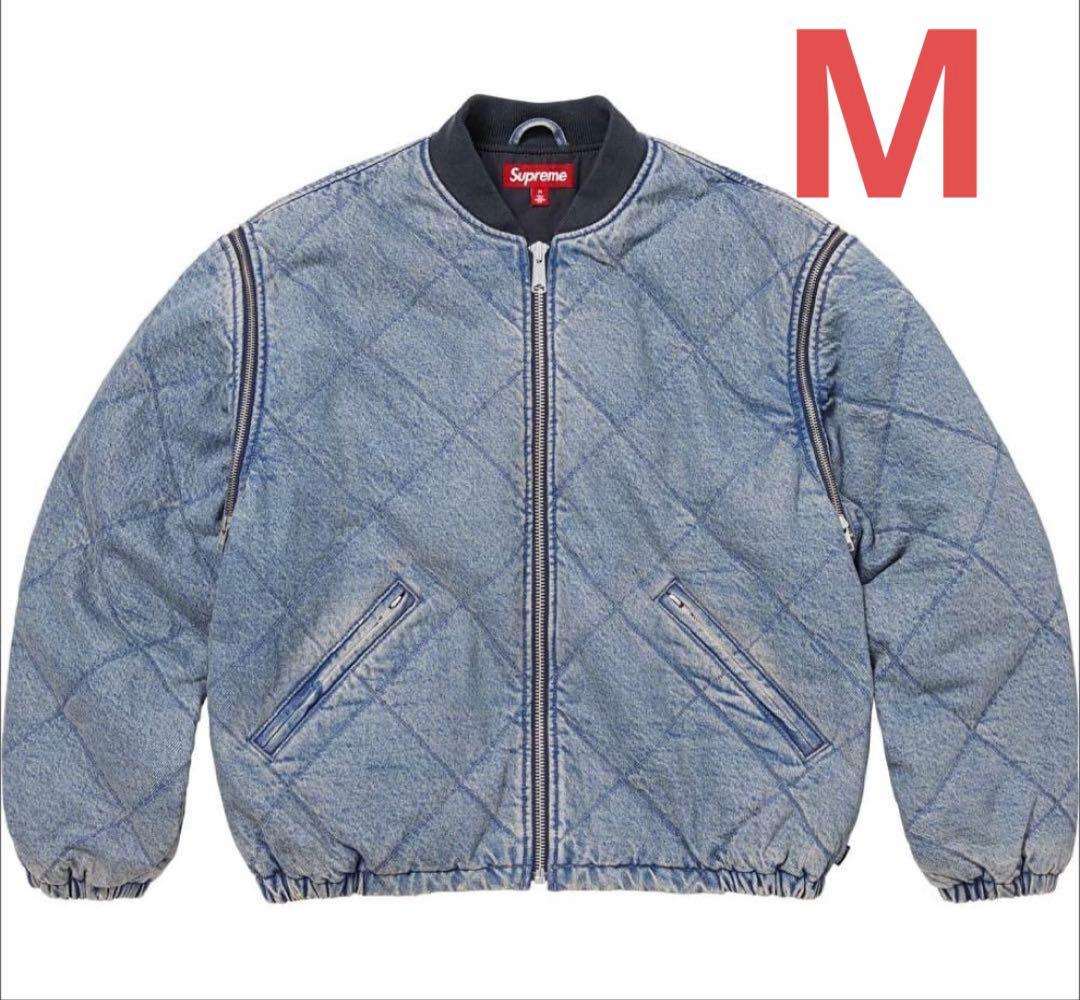 ジャケット・アウター Zip-Off Sleeve Quilted Bomber Jacket