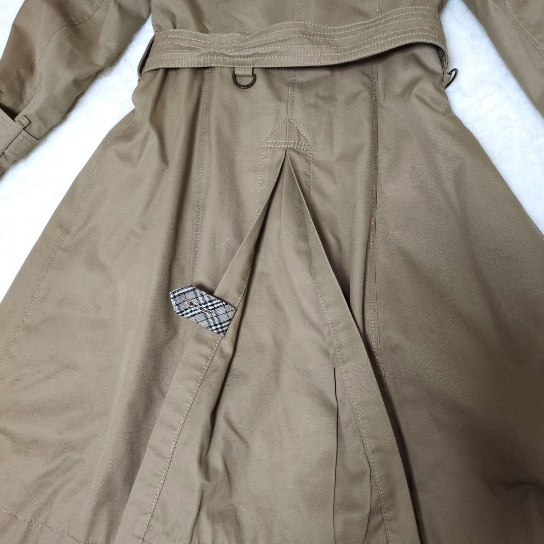 BURBERRY BLUE LABEL トレンチコート 34 チェックライナー付