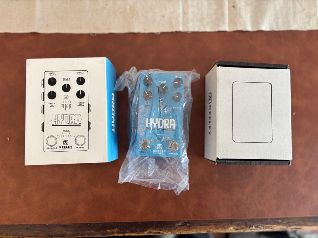ギター KEELEY HYDRA STEREO REVERB & TREMOLO