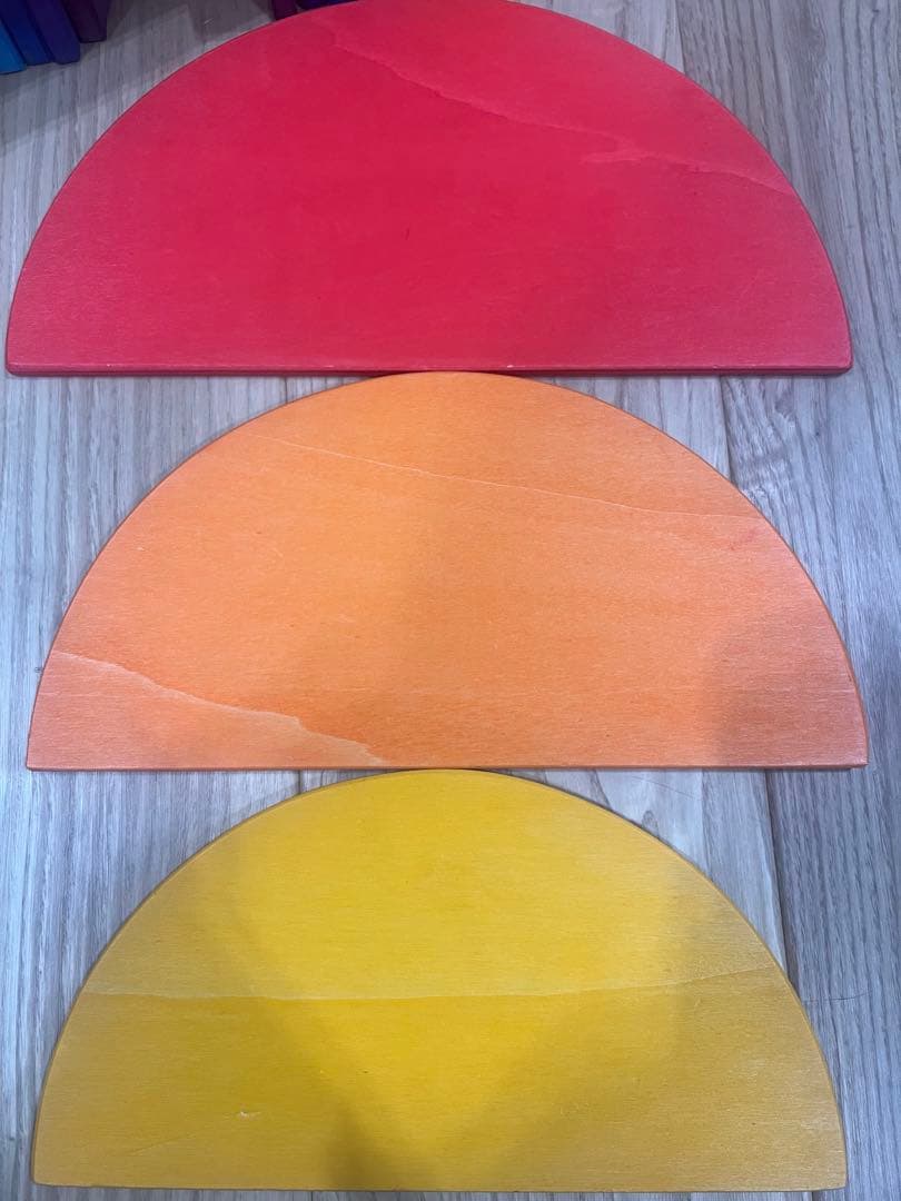 グリムス　アーチレインボー大と半円盤レインボー大のセット