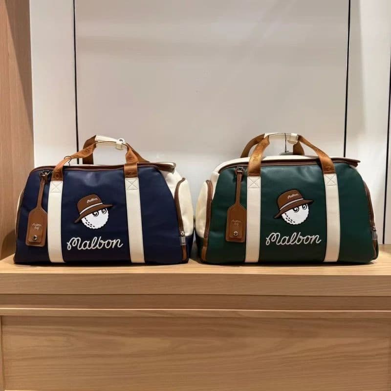 即発送対応●マルボンゴルフボストンバッグネイビー