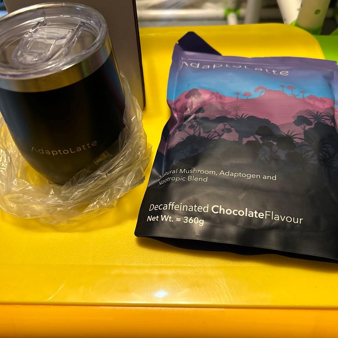 Adaptolatte デカフェ チョコレート 360g