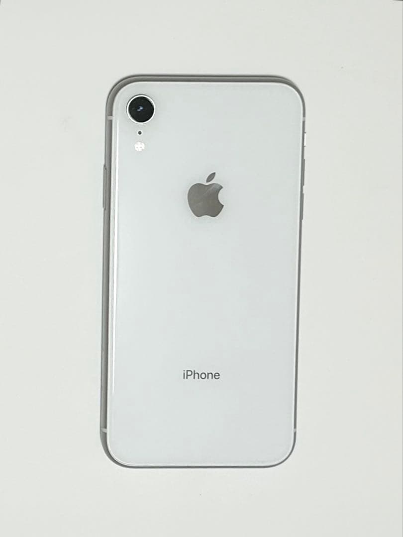 Apple iPhone XR ホワイト 125GB 本体 SIMフリー
