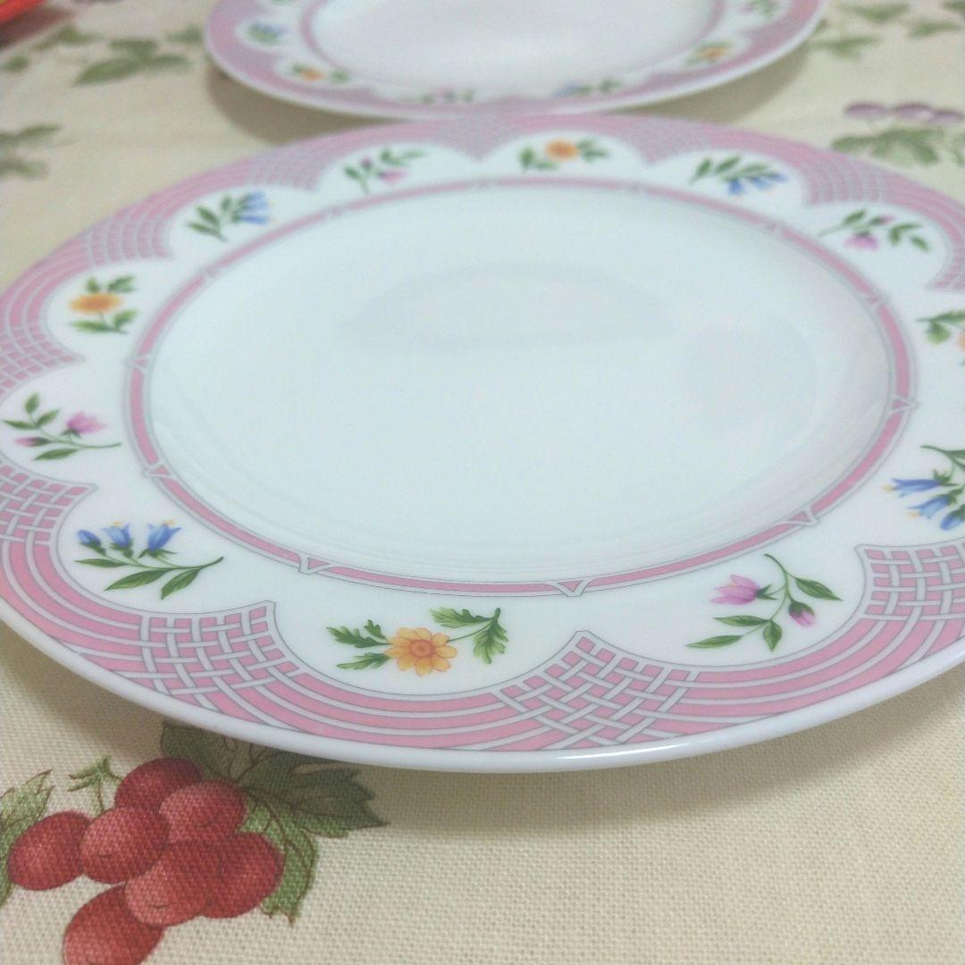 ティファニーブーケ　プレート　２枚