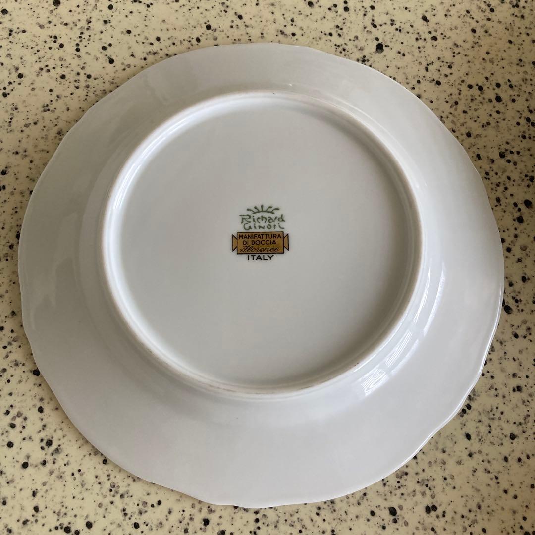 リチャードジノリプレートイタリアンフルーツ直径約19cm６枚セット