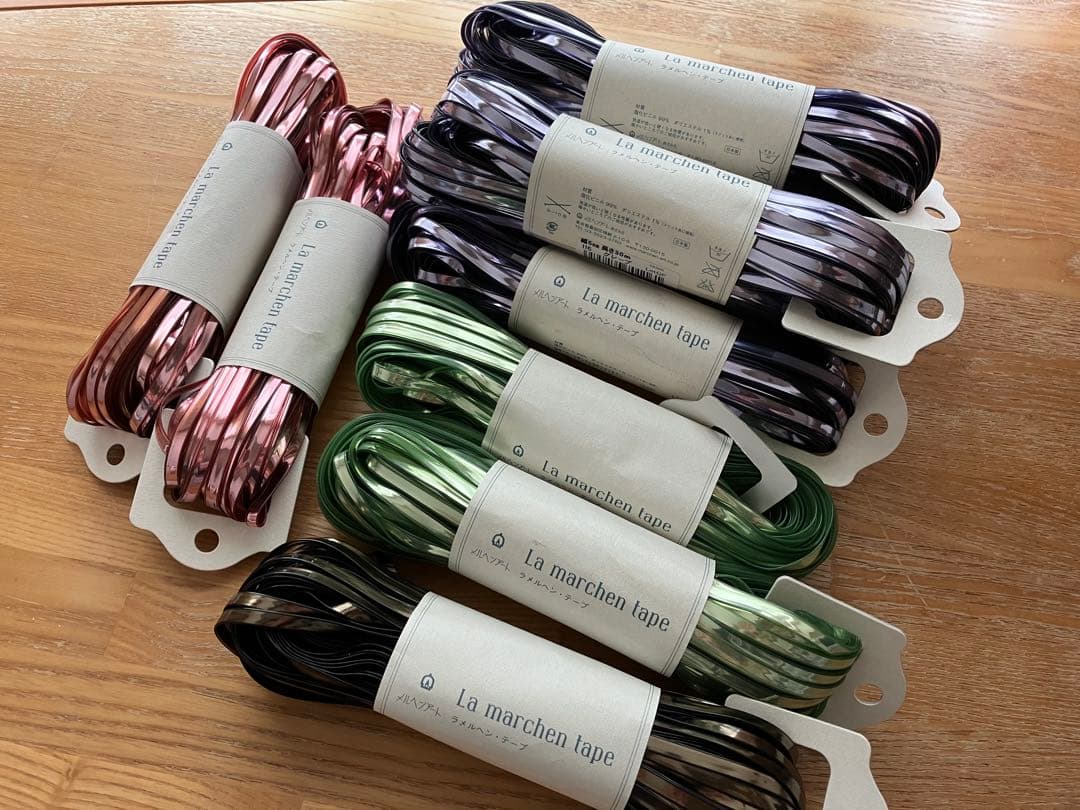 ラ・メルヘンテープとハンドル素材のセット　まとめ売り
