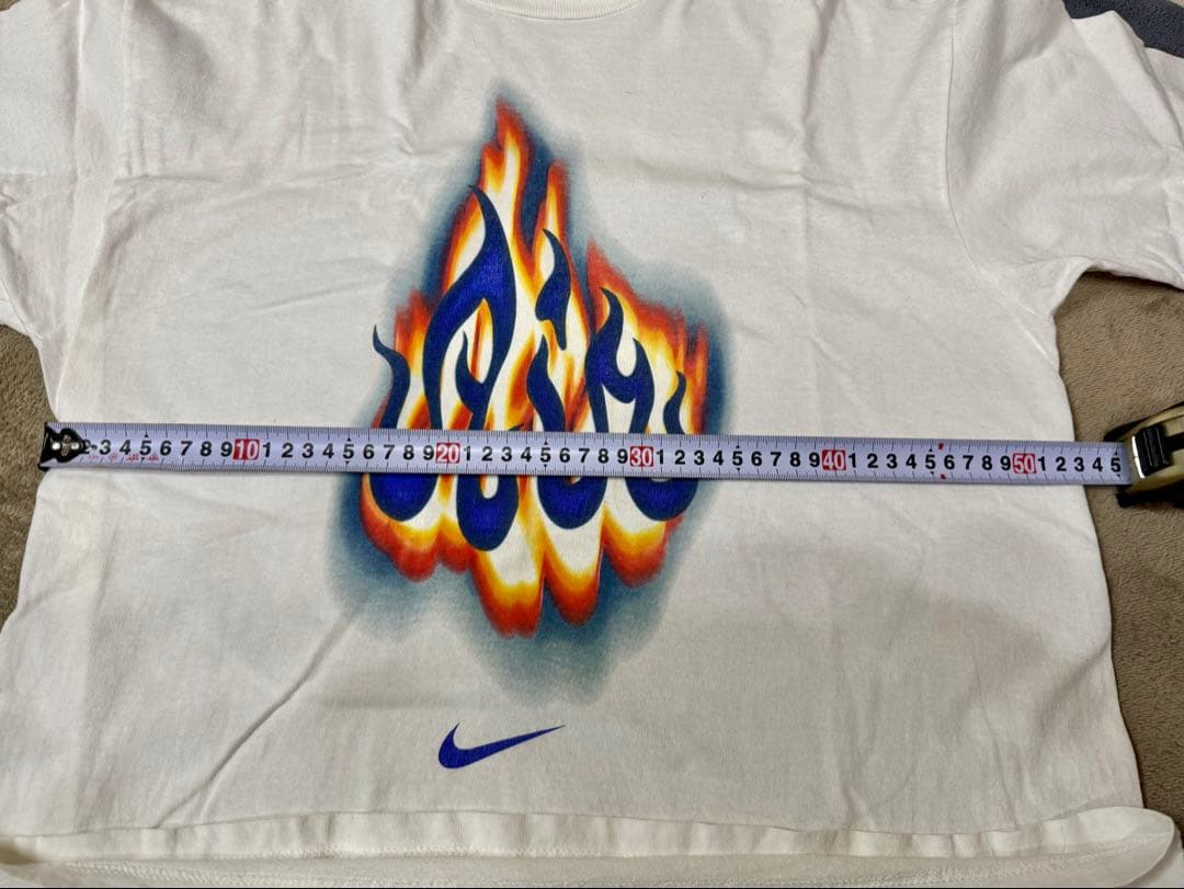 こ*ょ様 Nike BAKIN 炎 グラフィック Tシャツ Mサイズ