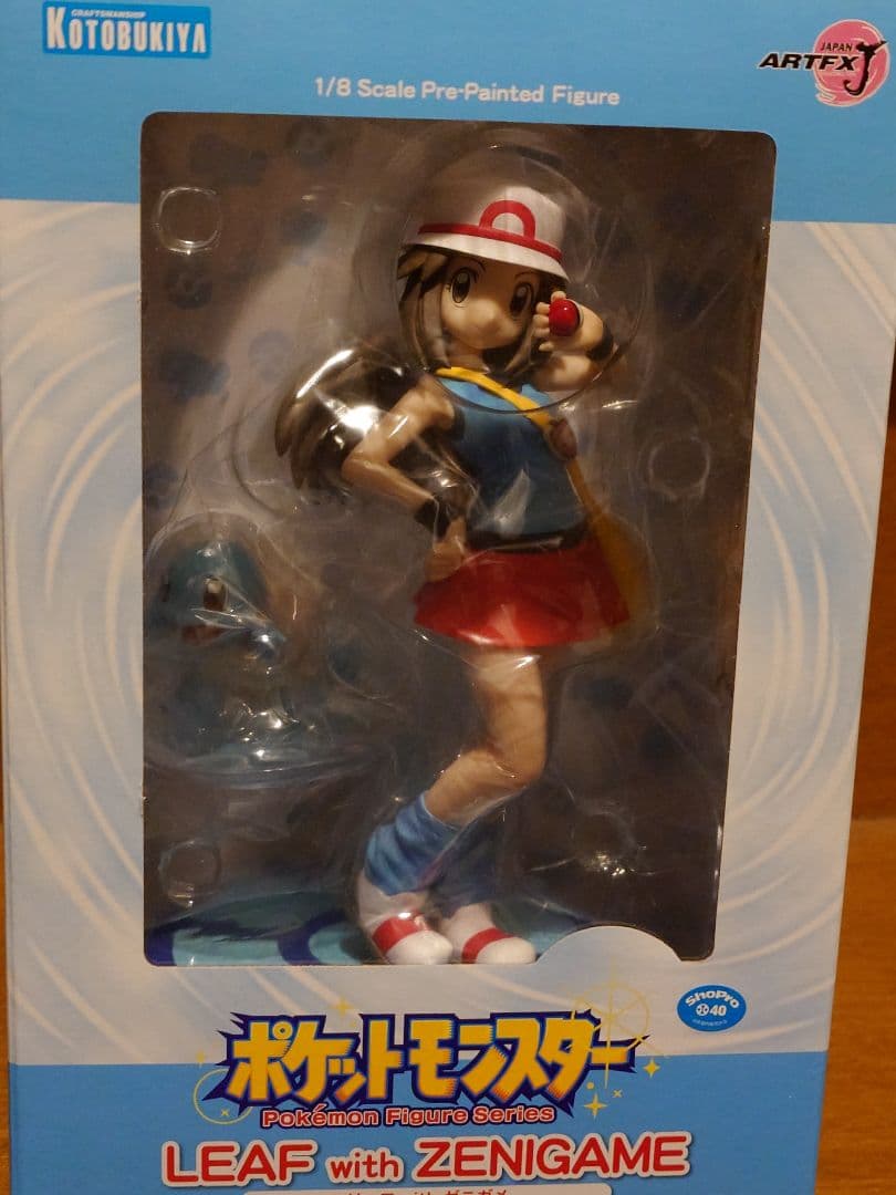 ARTFX J ポケットモンスターシリーズ リーフ with ゼニガメ 1/8