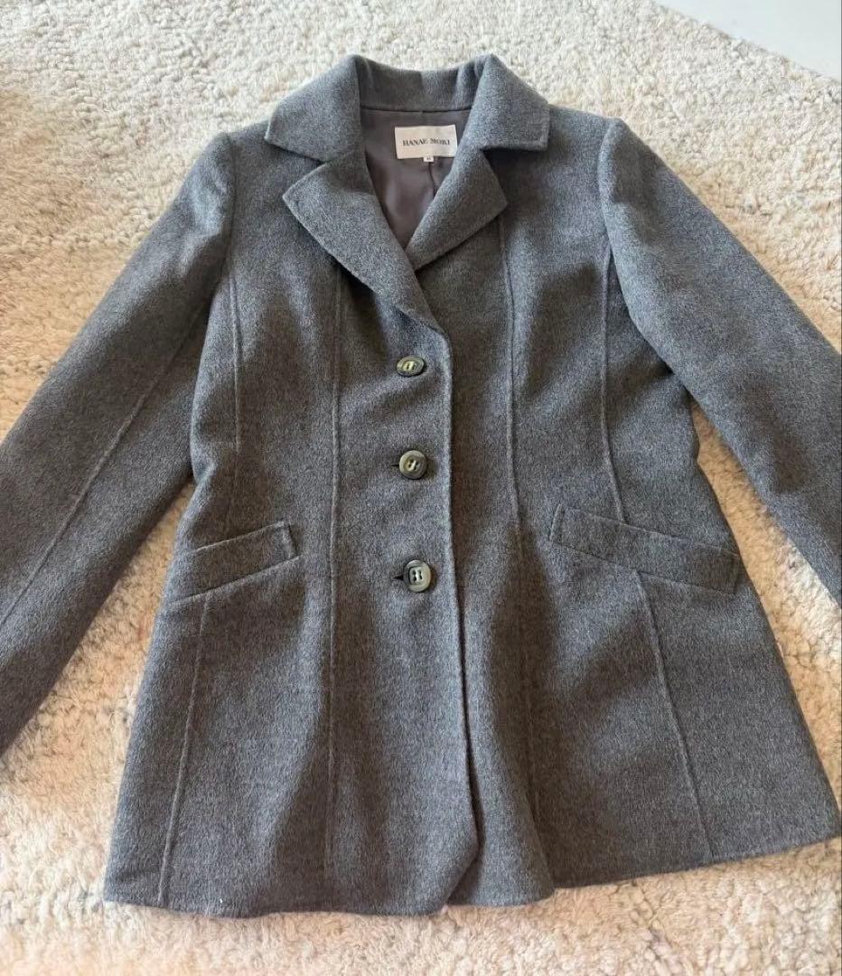 HANAE MORI カシミア100%コート