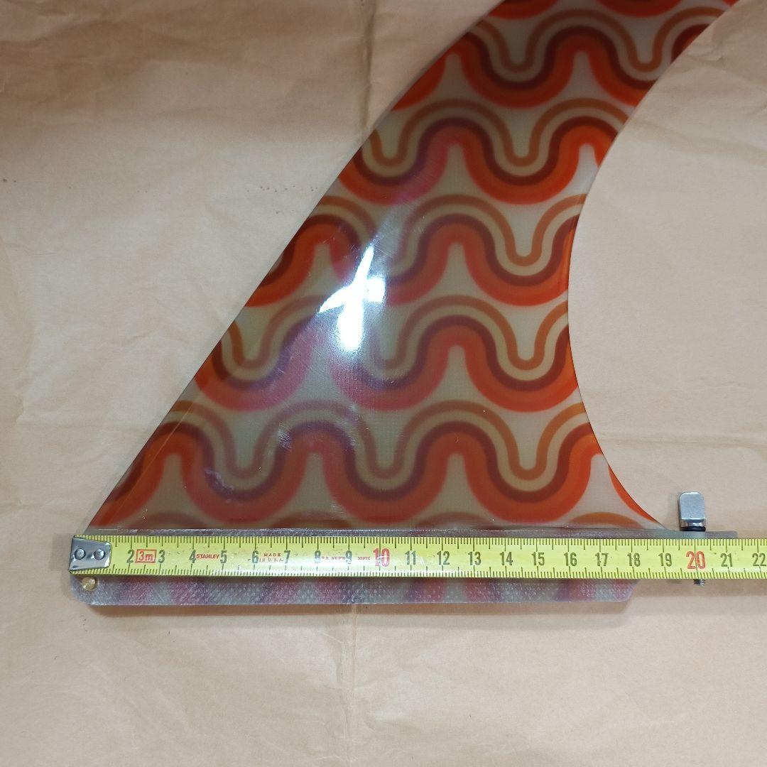 10インチセンターフィン　ロングボード　シングルフィン