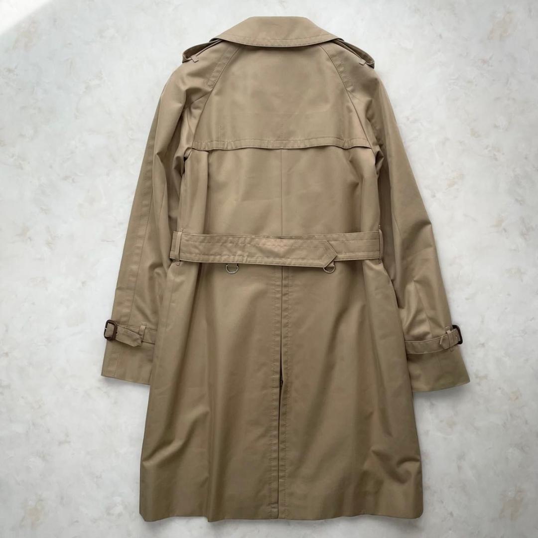 【極美品】Aquascutum　トレンチコート S 4 ブルーライナー付　ベルト