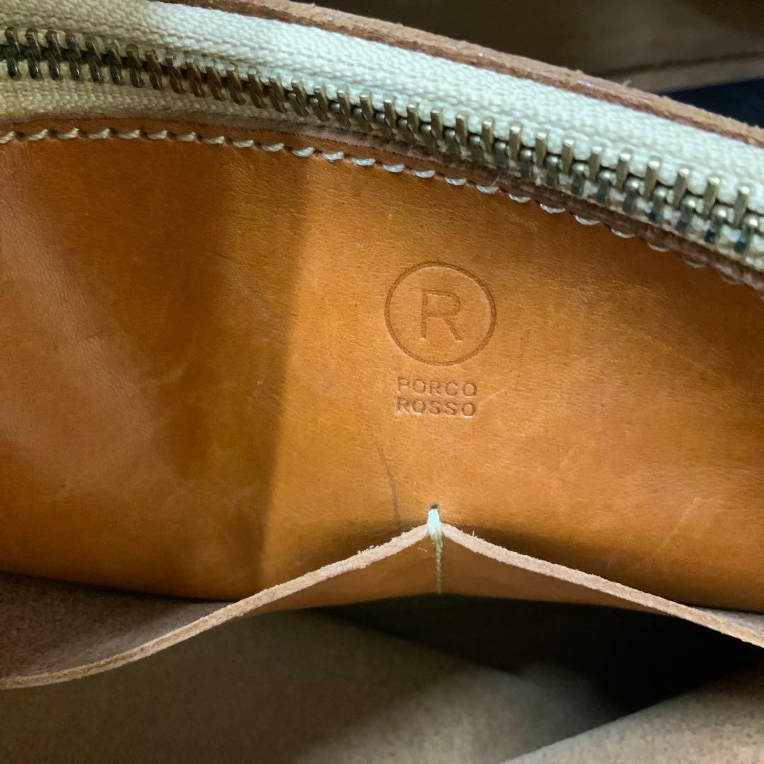 PORCO ROSSO ポルコロッソ レザー トートバッグ
