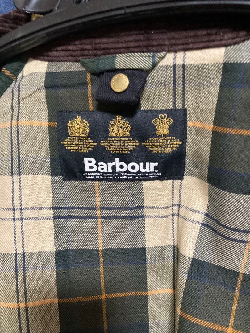 【英国製】Barbour バブアー SL ビデイル 36 ラスティック