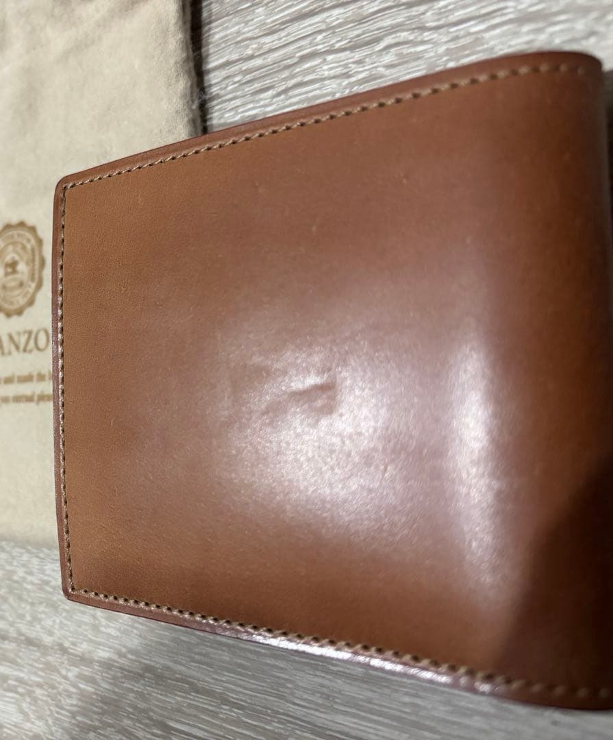 い*)様 SHELL CORDOVAN 2 小銭入れ付き二つ折り財布