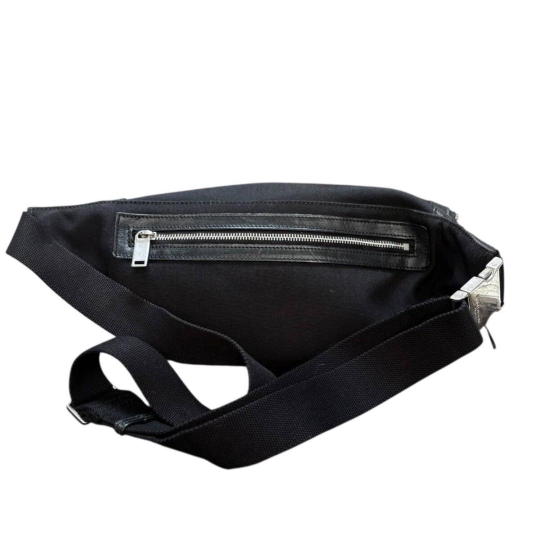 サンローラン 現行 シティ ボディバッグ ウエストポーチ クロスボディ 斜め掛け