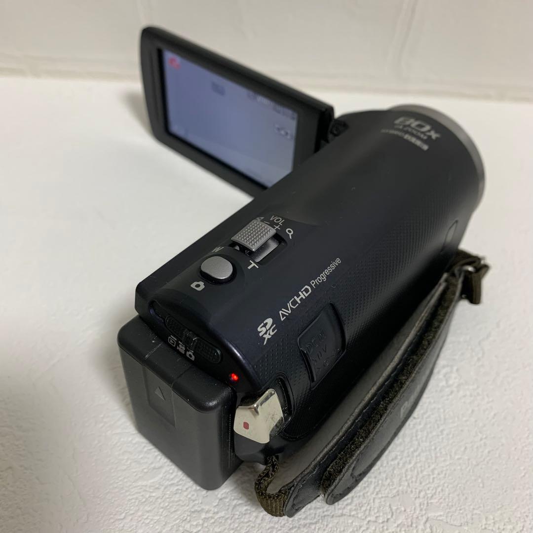 【動作確認済】Panasonic　HC-V520M　ビデオカメラ　ブラック