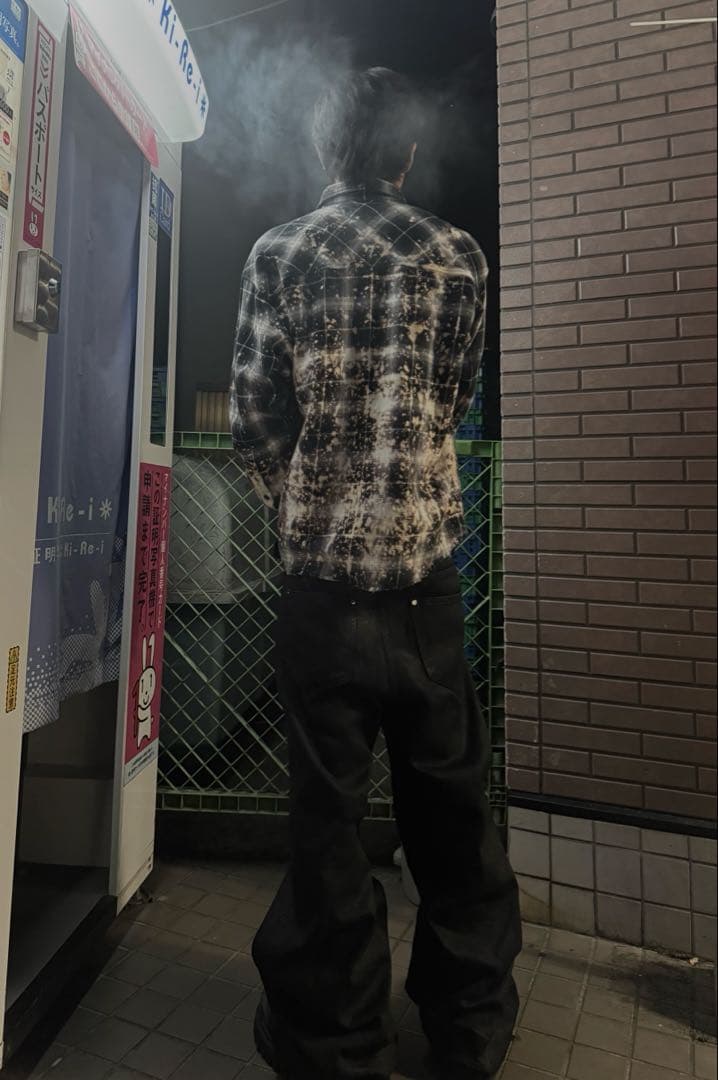 miyagi hidetaka Rafu BLEACHネルシャツ