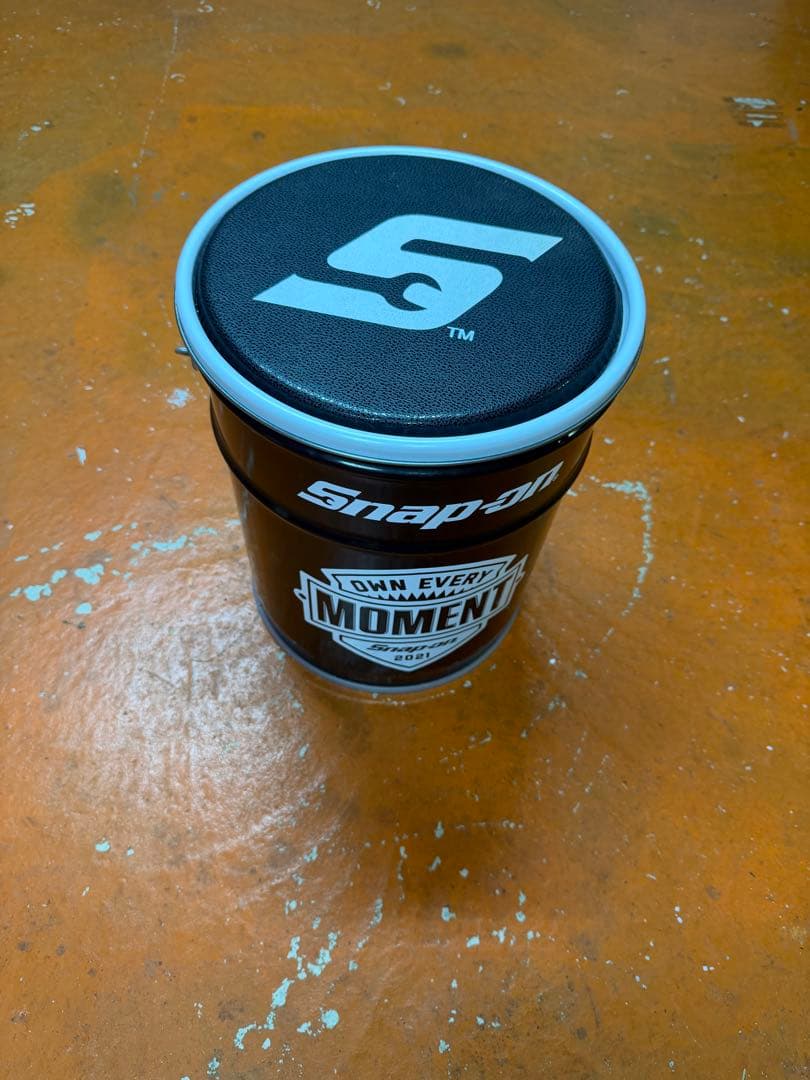 Snap-on ペール缶　イス　収納容器 スツール　スナップオン