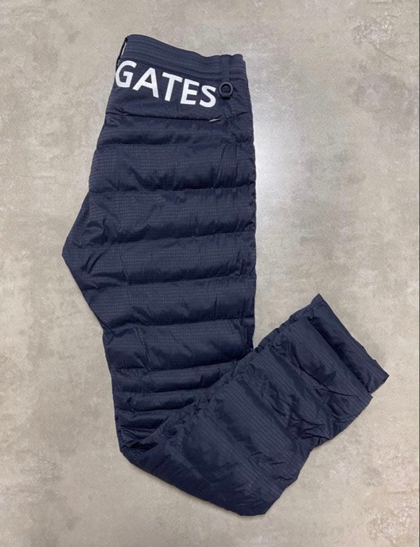 人気！PEARLY GATES ダウンパンツ ネイビー サイズＭ(4)