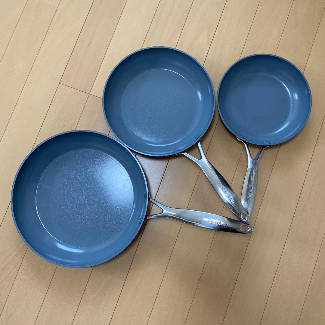 GREENPAN フライパン 3点セット