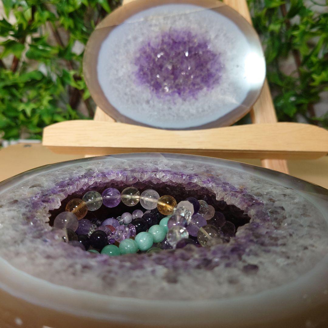 希少❇️トレジャーメノウ　アメジスト