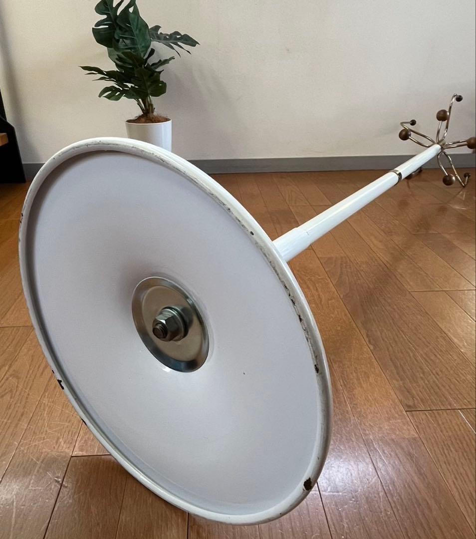 レトロモダン　コートハンガー　ミッドセンチュリー　70's ヴィンテージ　白