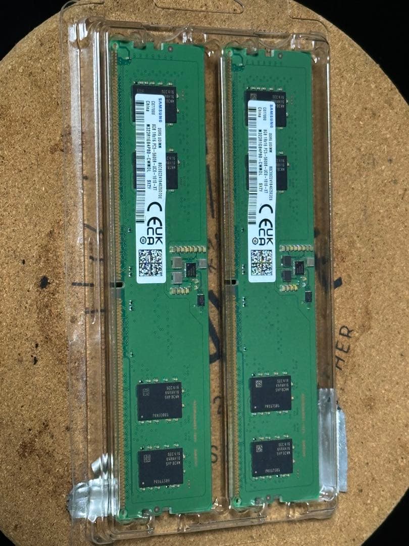 Samsung DDR5 5600 16GB (2x8GB) メモリー