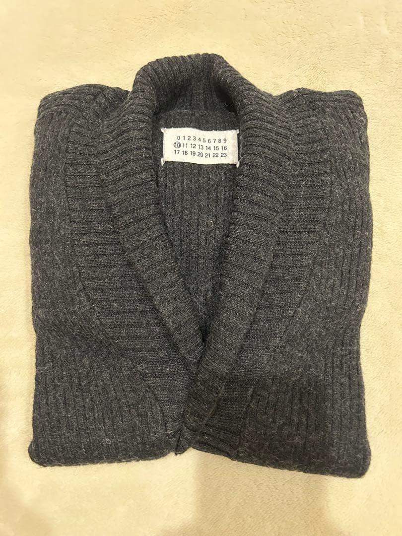 Maison Martin Margiela ショールカラーカーディガン