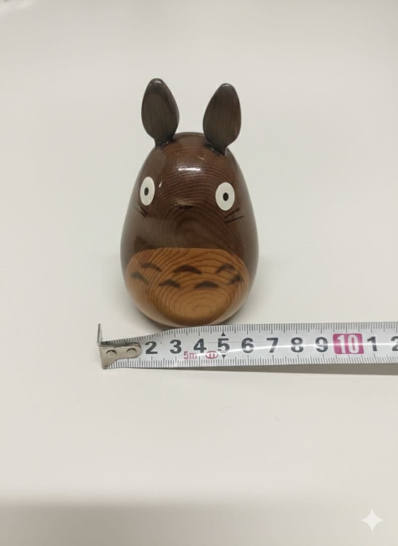 【希少・美品】となりのトトロ 木製こけしスタジオジブリ 置き物