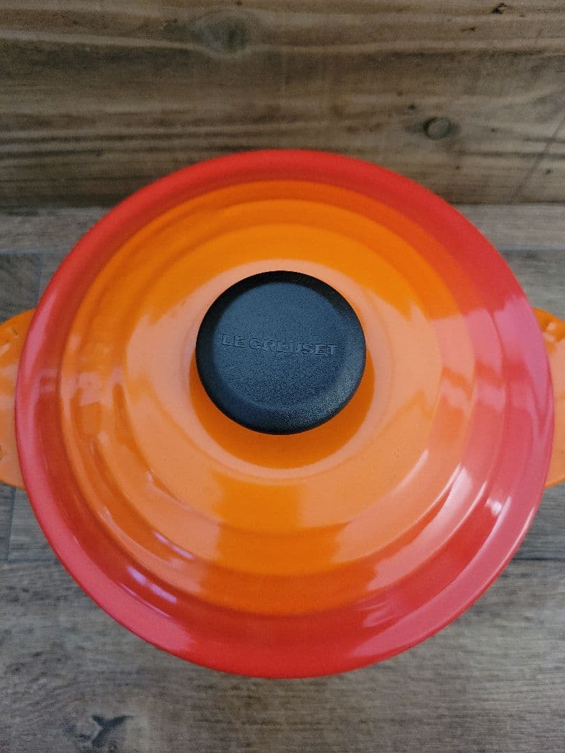 未使用 Le Creuset 両手鍋 ココット・エブリィ 18 インナーリッド付