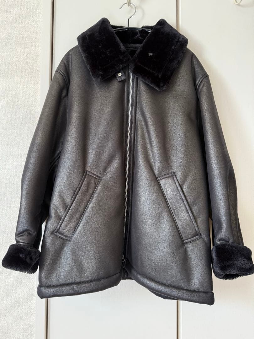 ジャーナルスタンダード　relume フェイクムートン　ジャケット