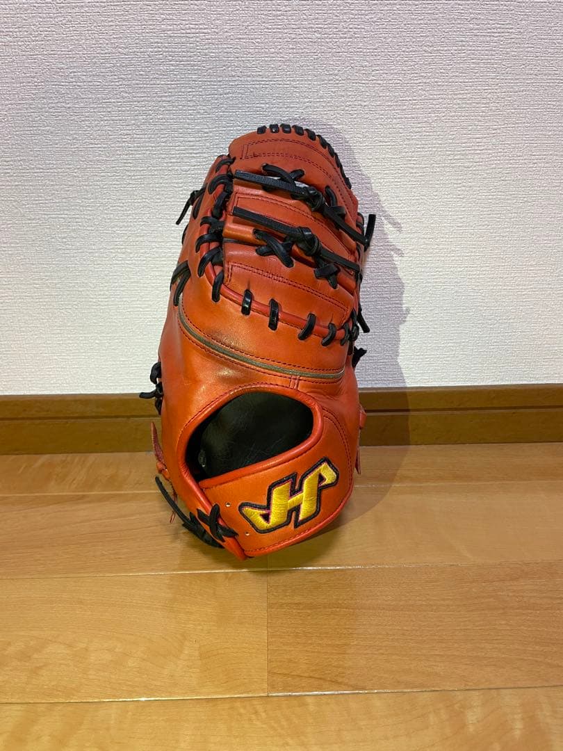 ま*も様 大人用　ハタケヤマ 軟式グローブ ファーストミット