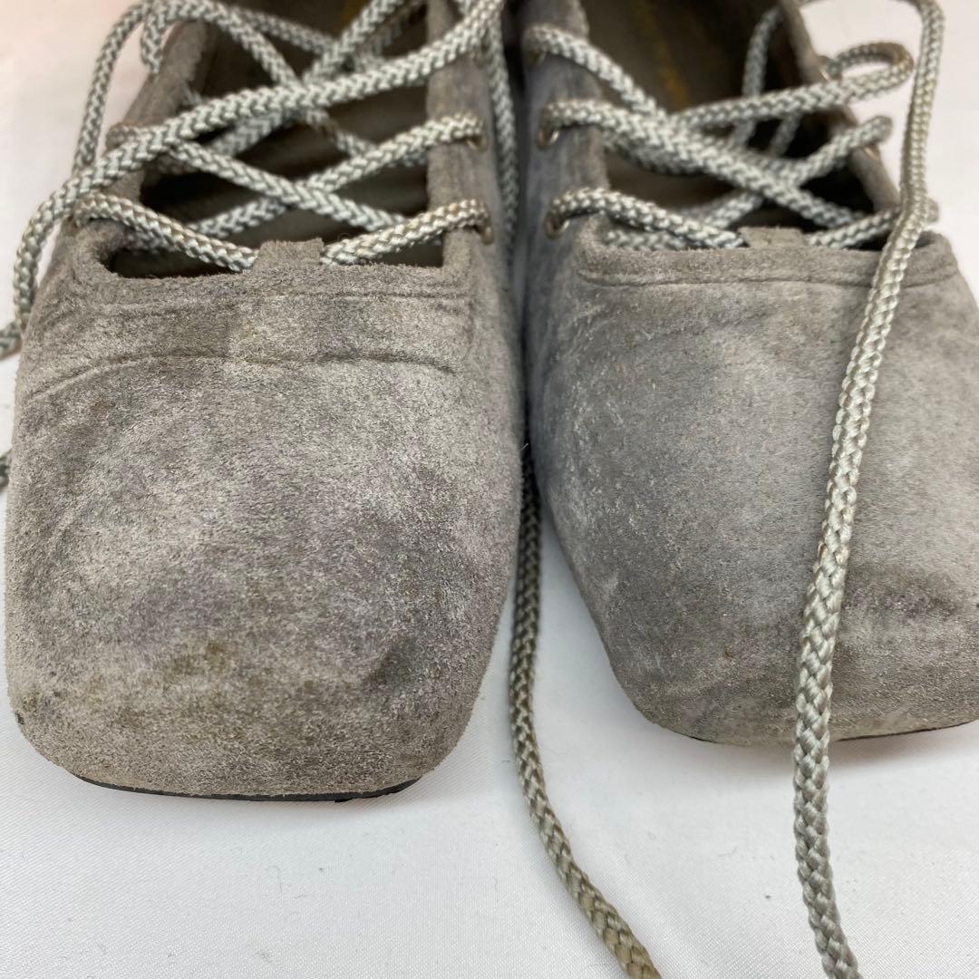 COMME des GARCONS スエードシューズ グレー