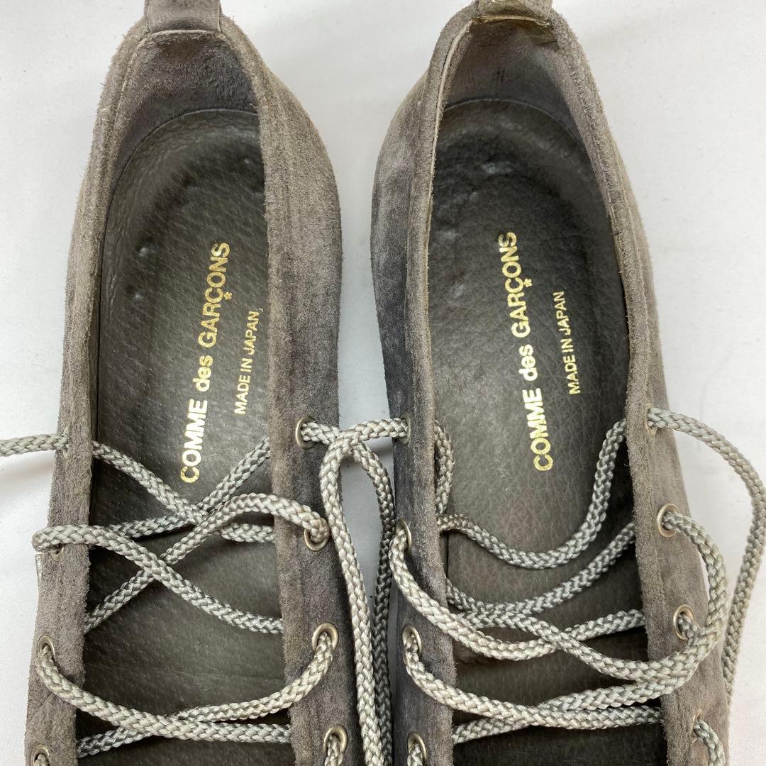 COMME des GARCONS スエードシューズ グレー