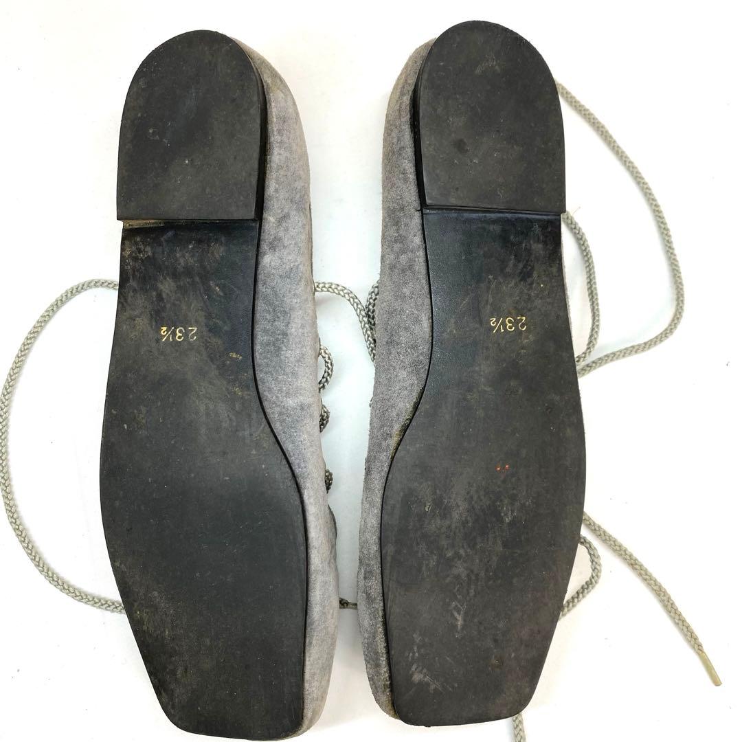 COMME des GARCONS スエードシューズ グレー