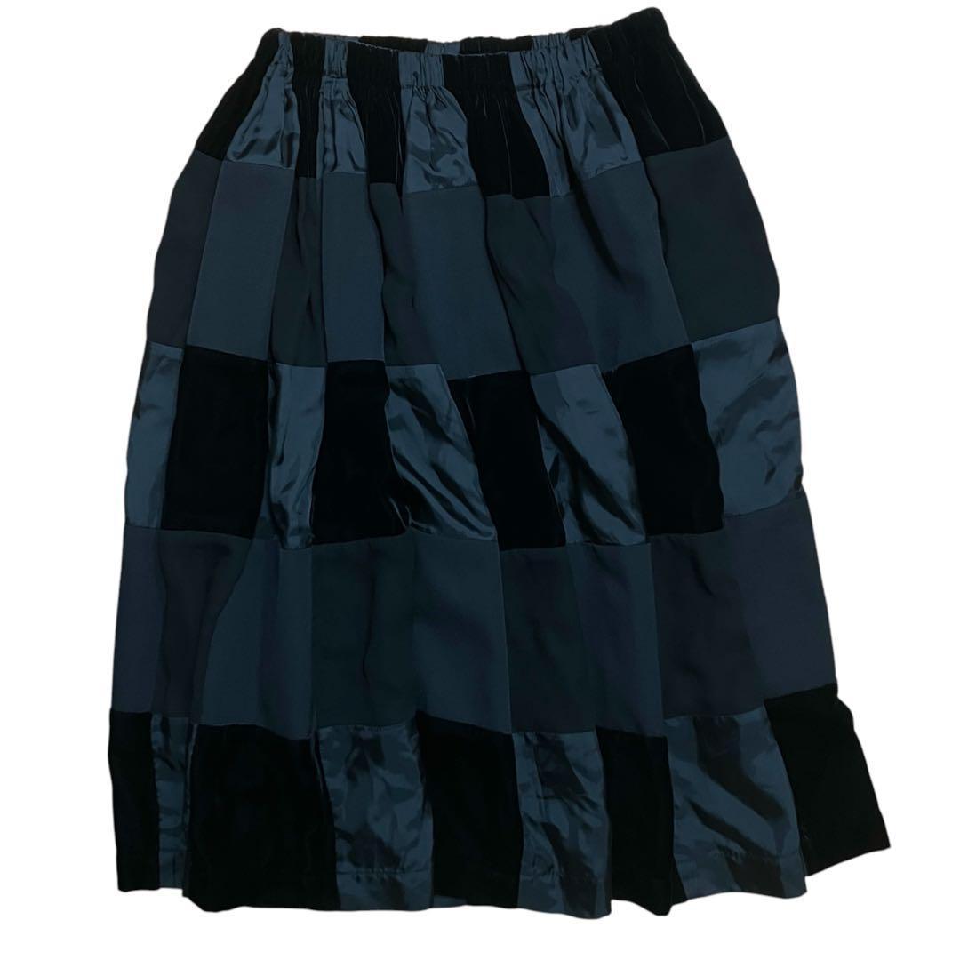極美品　tricot COMME des GARCONS　スカート　パッチワーク