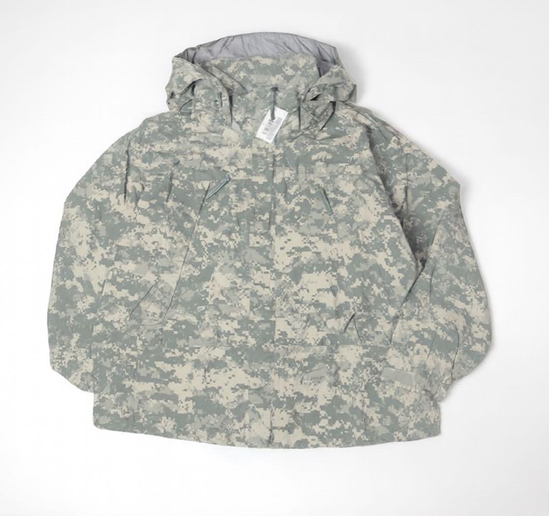 ECWCSミリタリー米軍レイン ジャケット パーカー軍物デジカモ迷彩M