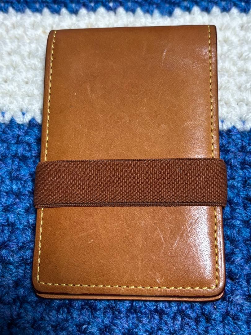 ヴィトンブラウンレザー パスケース
