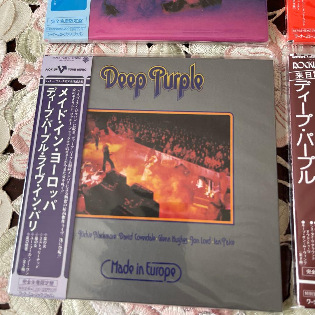 Deep Purple CD 紙ジャケ10枚セット