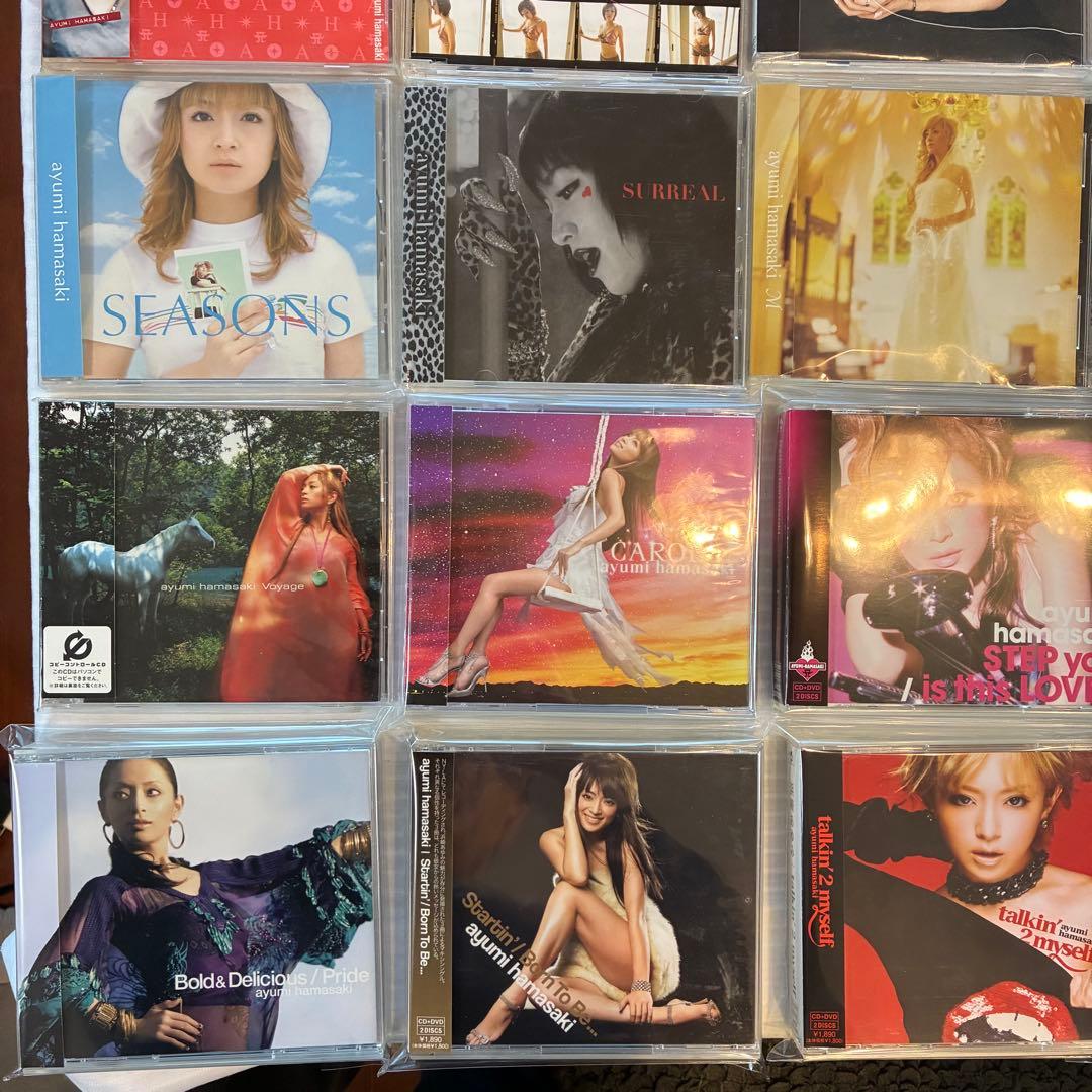 日*4様 浜崎あゆみ　まとめて30枚セット アルバム11枚　シングル18枚　+D