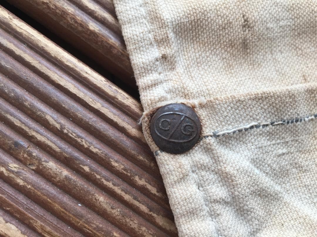 ト*イ様 汚物【10's リベット留 ワーク エプロン】