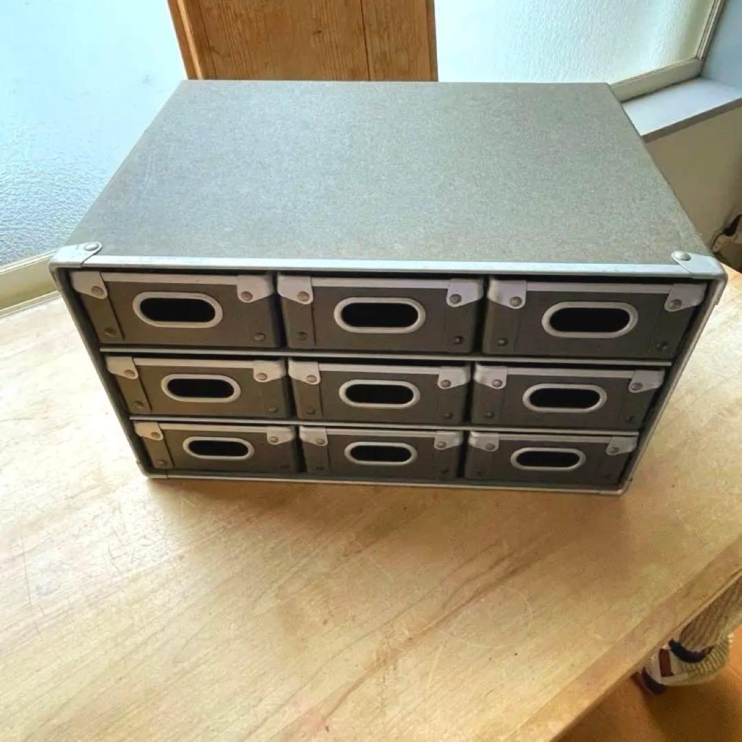 無印良品硬質パルプ引き出し9杯