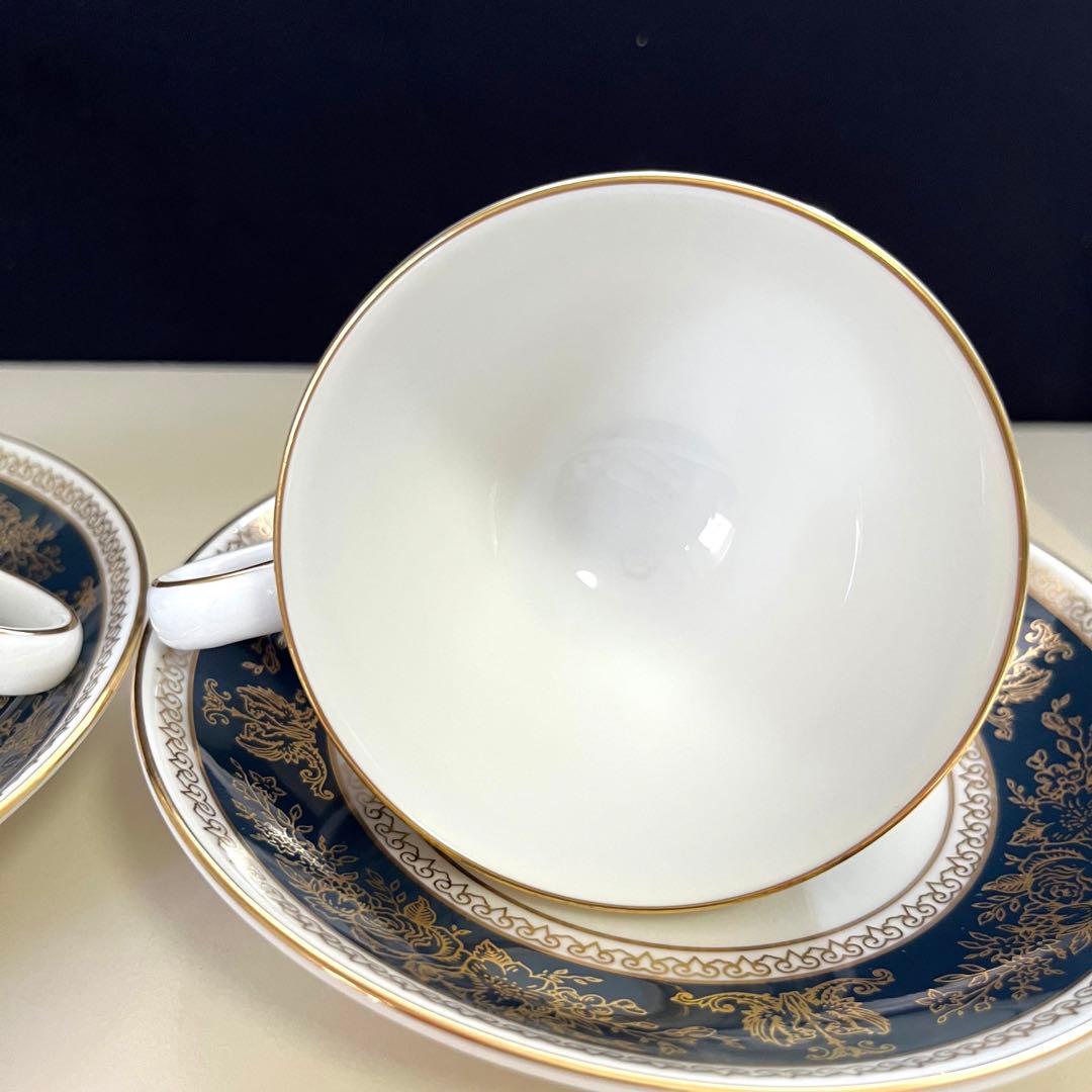 ウェッジウッド　コロンビアブルー　リーカップ 2客