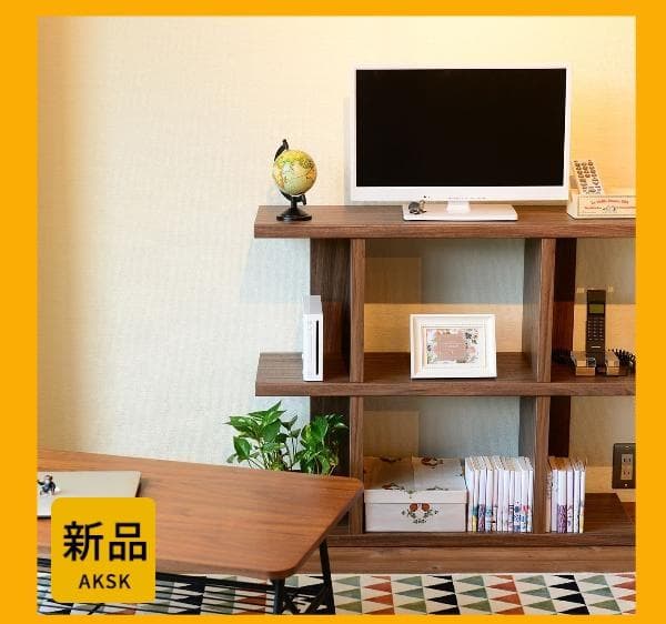 ロータイプ90cm幅　★超特価★佐藤産業　4FUL Fizz シェルフ 2